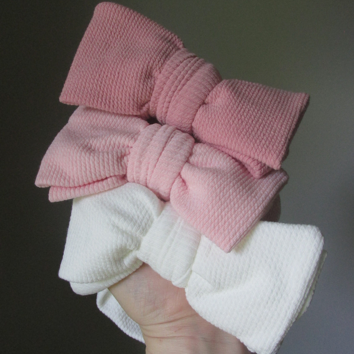 Soft Pink Top Knot
